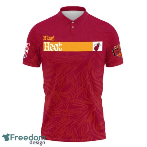 Miami Heat Style NBA Champs Special Designs 3D Polo Shirt Product Photo 2