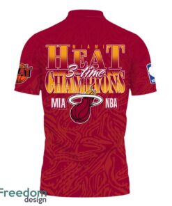 Miami Heat Style NBA Champs Special Designs 3D Polo Shirt Product Photo 3