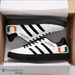 Miami Hurricanes Football Low Top Skate Shoes Fans Sneakers Men Women Gift Product Photo 2