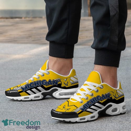 Michigan Wolverines Team Sneakers Air Cushion Sports Shoes Men Women Trending TN Shoes Product Photo 3