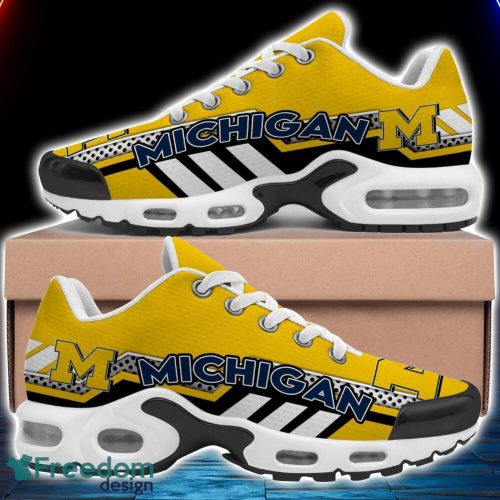 Michigan Wolverines Team Sneakers Air Cushion Sports Shoes Men Women Trending TN Shoes Product Photo 4