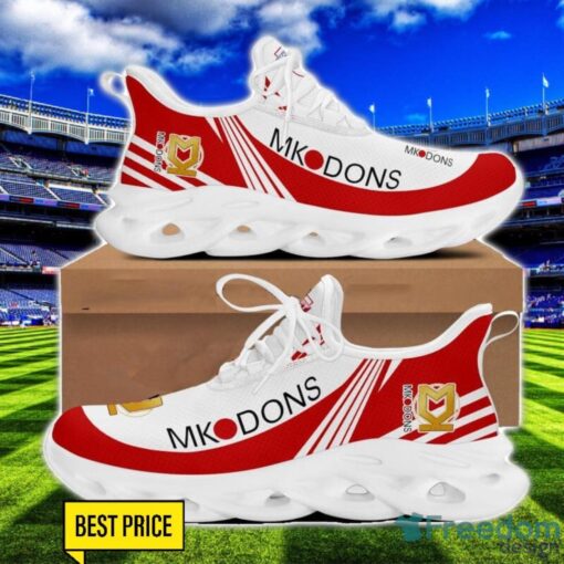 Milton Keynes Dons Max Soul Sneakers Striped Men Women Limited Running Shoes Product Photo 1