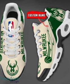 Milwaukee Bucks NBA Air Cushion Sports Shoes Custom Name TN Sneakers For Fans Product Photo 3