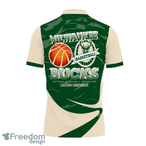 Milwaukee Bucks Style NBA Basketball Team 3D Polo Shirt Sport Fans Gift Product Photo 3