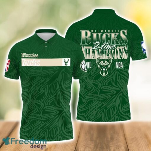 Milwaukee Bucks Style NBA Champs Special Designs 3D Polo Shirt Product Photo 1