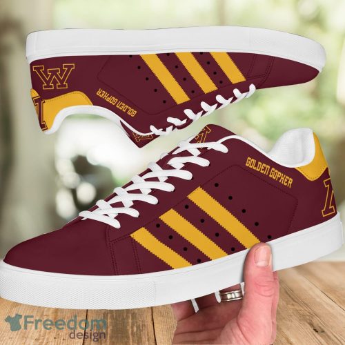 Minnesota Golden Gophers Football Low Top Skate Shoes Fans Sneakers Men Women Gift Product Photo 2