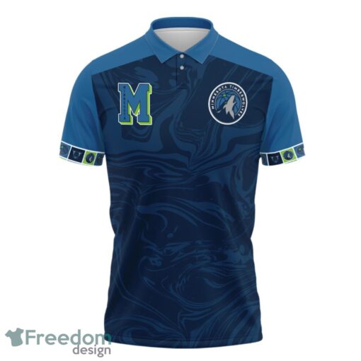 Minnesota Timberwolves Style NBA 3D Polo Shirt Sport Season Gift For Fans Product Photo 2