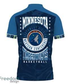 Minnesota Timberwolves Style NBA 3D Polo Shirt Sport Season Gift For Fans Product Photo 3