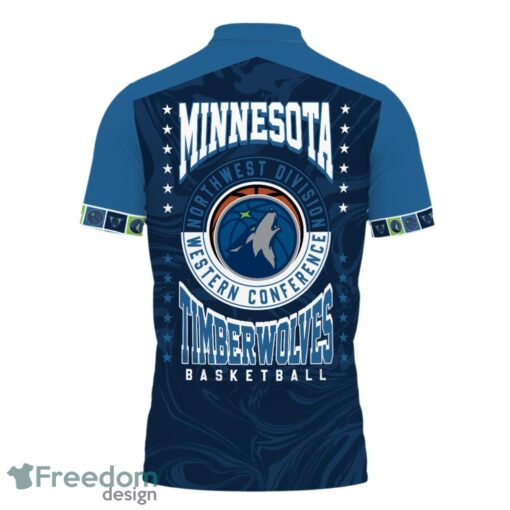 Minnesota Timberwolves Style NBA 3D Polo Shirt Sport Season Gift For Fans Product Photo 3