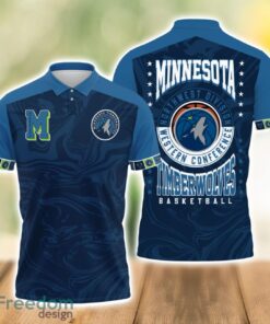 Minnesota Timberwolves Style NBA 3D Polo Shirt Sport Season Gift For Fans