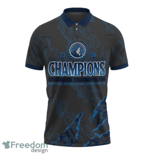 Minnesota Timberwolves Style NBA Champs 2024 Polo Shirt Limited For Sport Season Gift Product Photo 2