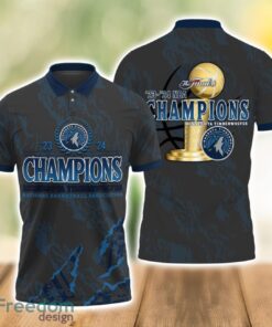 Minnesota Timberwolves Style NBA Champs 2024 Polo Shirt Limited For Sport Season Gift