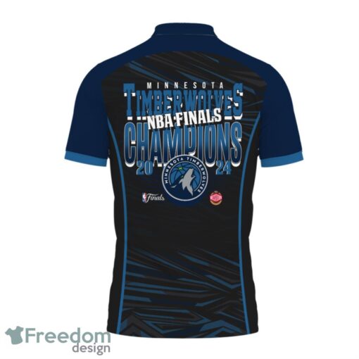 Minnesota Timberwolves Style NBA Champs Basketball 2024 3D Polo Shirt For Fans Product Photo 3