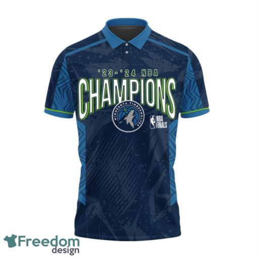 Minnesota Timberwolves Style NBA Champs Team Basketball 2024 Polo Shirt Gift Ideas For Fans Product Photo 2