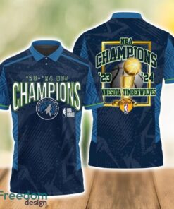 Minnesota Timberwolves Style NBA Champs Team Basketball 2024 Polo Shirt Gift Ideas For Fans