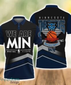 Minnesota Timberwolves Style NBA Champs We Are Sport Team 3D Polo Shirt Product Photo 1