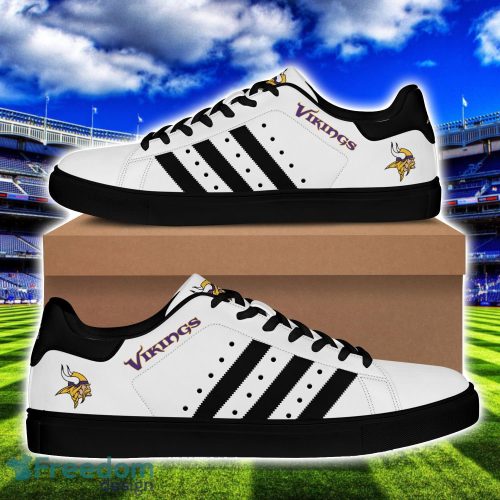 Minnesota Vikings Low Top Skate Shoes Stan Smith Shoes Product Photo 3