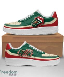 Minnesota Wild Air Force Shoes Sexy Lips AF1 For Men And Women