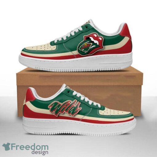 Minnesota Wild Air Force Shoes Sexy Lips AF1 For Men And Women Product Photo 1