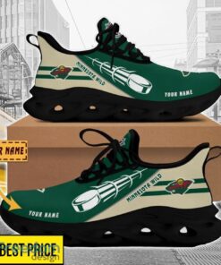 Minnesota Wild Custom Name Sneakers Limited Max Soul Shoes For Men Women Product Photo 2