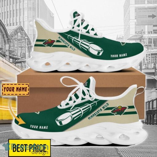 Minnesota Wild Custom Name Sneakers Limited Max Soul Shoes For Men Women Product Photo 1