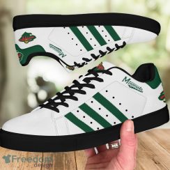 Minnesota Wild Low Top Skate Shoes Stan Smith Shoes Product Photo 4