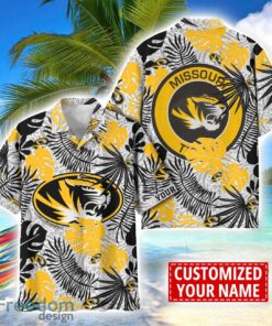 Missouri Tigers Aloha Hawaiian Shirt Custom Name Summer Gift Holiday Team Shirt