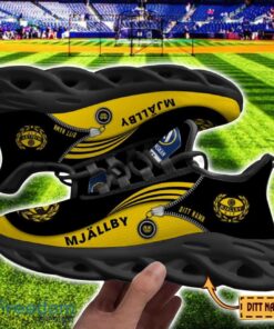 Mjällby AIF Max Soul Shoes Personalized Name Sneakers For Fans Product Photo 2