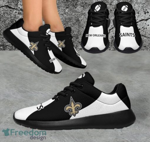 MLB New Orleans Saints Custom Simple Logo For Fans Sneakers Shoes Product Photo 1