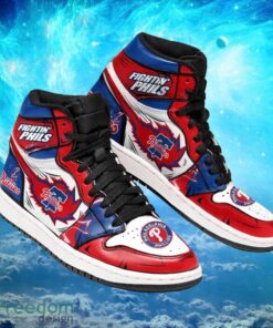 MLB Philadelphia Phillies Custom Iconic Air Jordan Hightop Shoes