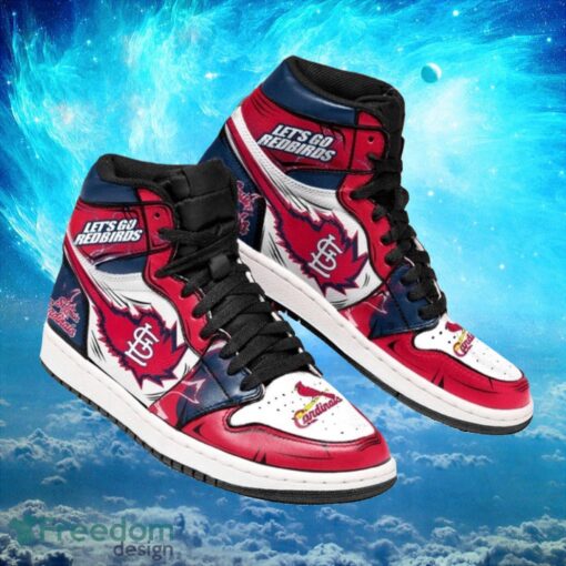 MLB St. Louis Cardinals Custom Legendary Footwear Air Jordan Hightop Shoes Product Photo 1