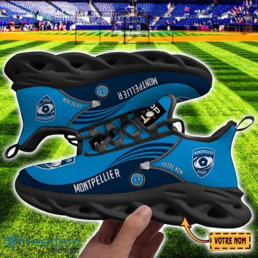 Montpellier Herault Rugby Max Soul Shoes Personalized Name Sneakers For Fans Product Photo 2