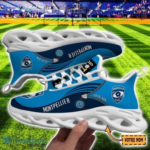 Montpellier Herault Rugby Max Soul Shoes Personalized Name Sneakers For Fans Product Photo 1