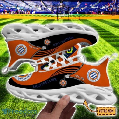 Montpellier HSC Max Soul Shoes Personalized Name Sneakers For Fans Product Photo 1