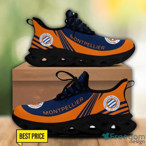 Montpellier HSC Max Soul Sneakers Striped Men Women Limited Running Shoes Product Photo 2