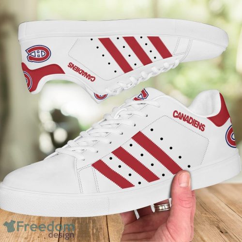 Montreal Canadiens Low Top Skate Shoes Limited Version Gift Ideas For Fans Product Photo 2