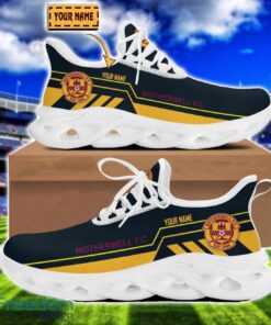 Motherwell F.C. Sneakers Limited Max Soul Shoes For Men And Women Custom Name Product Photo 2