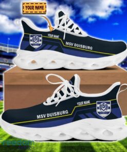 MSV Duisburg Sneakers Limited Max Soul Shoes For Men And Women Custom Name Product Photo 2