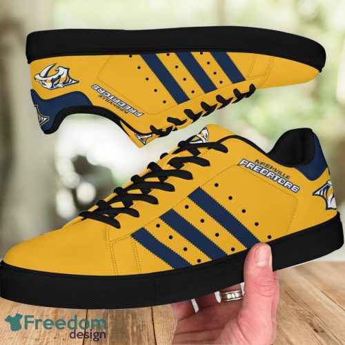 Nashville Predators Low Top Skate Shoes For Men And Women Fans Gift Shoes Product Photo 4