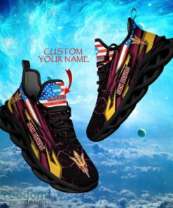 NCAA Arizona State Sun Devils Design For Fans Loves Custom Your Name Max Soul Shoes