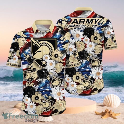 NCAA Army Black Knights Design Logo Gift For Fan Independence Day Hawaii Shirt Full Over Print Product Photo 1