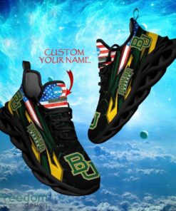 NCAA Baylor Bears Design For Fans Loves Custom Your Name Max Soul Shoes