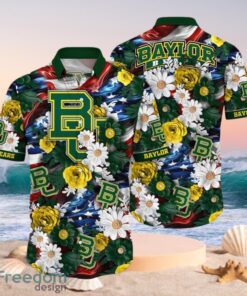 NCAA Baylor Bears Design Logo Gift For Fan Independence Day Hawaii Shirt Full Over Print