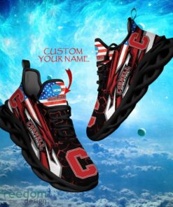 NCAA Cornell Big Red Design For Fans Loves Custom Your Name Max Soul Shoes