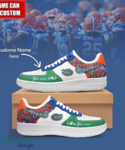 NCAA Florida Gators Air Force Sneakers AF1 Personalized Name Special Gift