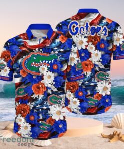 NCAA Florida Gators Design Logo Gift For Fan Independence Day Hawaii Shirt Full Over Print