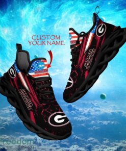 NCAA Georgia Bulldogs Design For Fans Loves Custom Your Name Max Soul Shoes