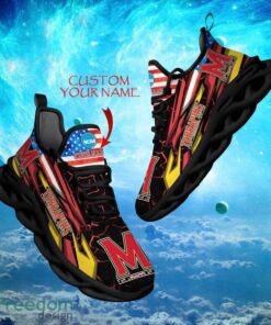 NCAA Maryland Terrapins Design For Fans Loves Custom Your Name Max Soul Shoes