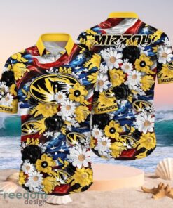 NCAA Missouri Tigers Design Logo Gift For Fan Independence Day Hawaii Shirt Full Over Print