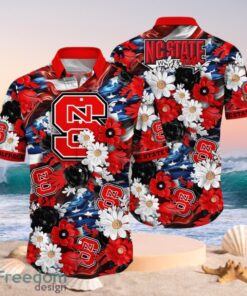 NCAA NC State Wolfpack Design Logo Gift For Fan Independence Day Hawaii Shirt Full Over Print